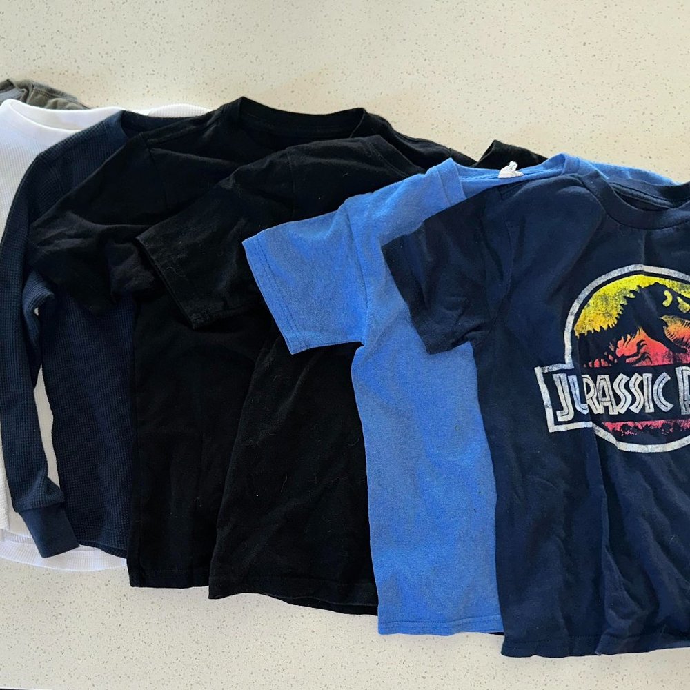 7 Shirt Bundle Boys Size S